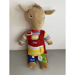 Llama Llama Red Pajama Learn To Dress Plush Colors Zip Snap Buckle Button Latch